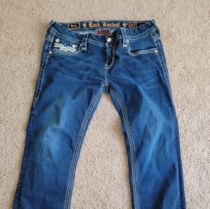 Rock Revival Crop Jeans